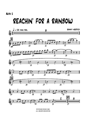 Reachin' For a Rainbow - Alto Sax 1