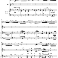 "Hochgelobter Gottessohn", Aria, No. 2 from Cantata No. 6: "Bleib' bei uns, denn es will Abend werden" - Piano Score
