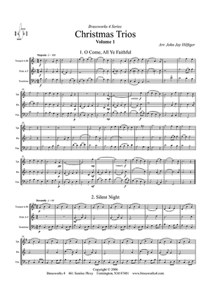 Christmas Trios, Volume 1 - Score