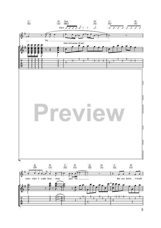 Girlfriend In A Coma" Sheet Music by The Smiths for Guitar Tab Sheet