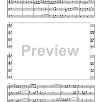Brandenburg Concerto No. 4 - Score