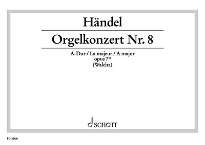 Organ Concerto No. 8 A Major in A major - Organ Reduction