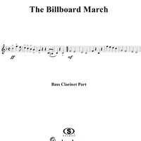 The Billboard March - Bass Clarinet