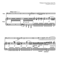 Queen of the Night Aria - Piano Score