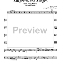 Allegretto and Allegro - Horn