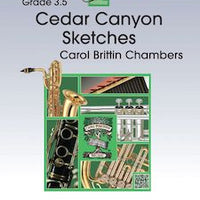 Cedar Canyon Sketches - Baritone Sax