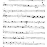 4 Preludes for Brass and Timpani - Trombone 1