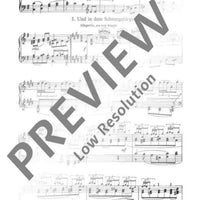Die Brünnlein, die da fließen - Vocal/piano Score