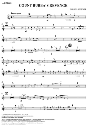 Count Bubba's Revenge - B-flat Trumpet 1