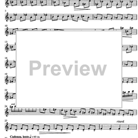 Quattro pezzi (Four Pieces) Op.89 - Flute 3
