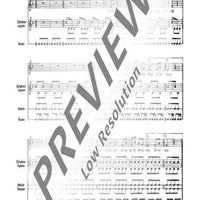 Chansons Enfantines - Score For Voice And/or Instruments