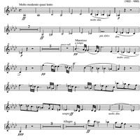 Quintet f minor - Violin 2