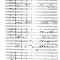 Heterophony of two piano and orchestra - Full Score