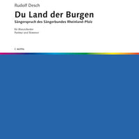 Sängerspruch des SB Rheinland-Pfalz / Begrüßung der Sänger - Score and Parts