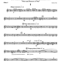Concerto For Tuba - Oboe 1