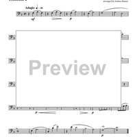 Arioso from Harpsichord Concerto, BWV 1056/II - Trombone 2