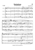 Variations - Score