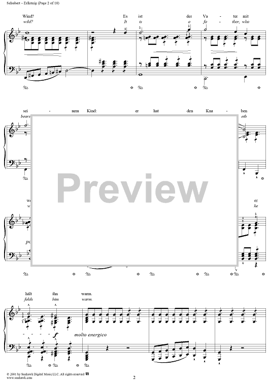 zelter erlkönig noten Erlkönig" Sheet Music for Piano Solo