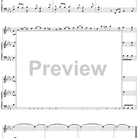 Flute Sonata in G minor BWV1020): Movement 2 - Piano
