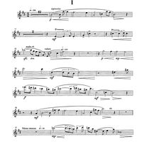Tríptic - Clarinet in B-flat