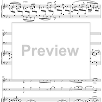Piano Trio in D minor, Op. 49, Movt. 2 - Score