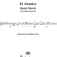 El Abanico - Baritone Saxophone