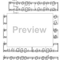 Praeludium VI (Intrada) Op.46f - Score