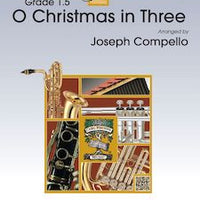 O Christmas in Three - Bass Clarinet in Bb