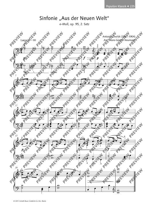 Symphony "From the New World" in E minor