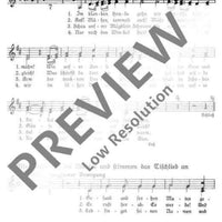 Kleine bäuerliche Kantate - Choral Score