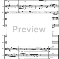Fugue D Major Op.137 - Score