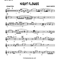 Night Flower - Alto Sax 1