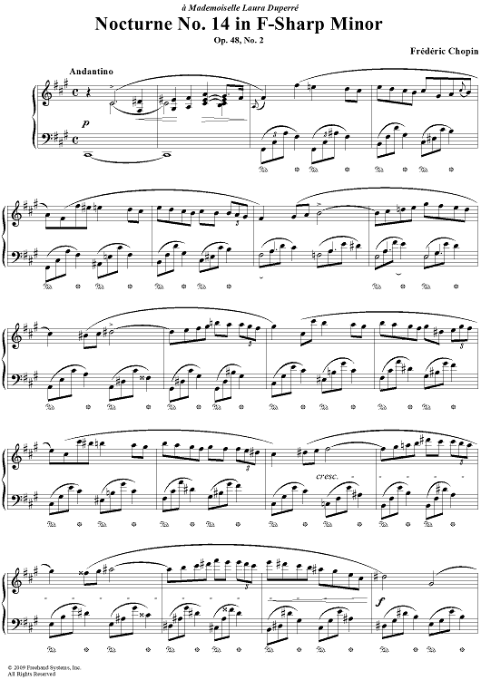 No. 14 in F-sharp Minor, Op. 48, No. 2