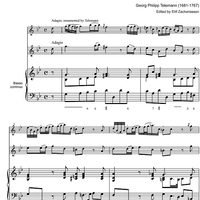 Sonata in G Minor (from Metodische Sonaten) - Score