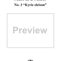 Mass in B Minor, BWV232, No. 3: "Kyrie eleison"