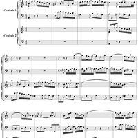 Double Clavier Concerto No. 2 in C major, movt. 2 - BWV1061