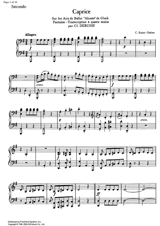 Caprice - Piano 2