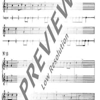 Chansons à deux - Performing Score