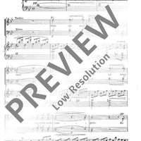 Der 23. Psalm - Score