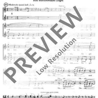 Cantata concertante - Choral Score