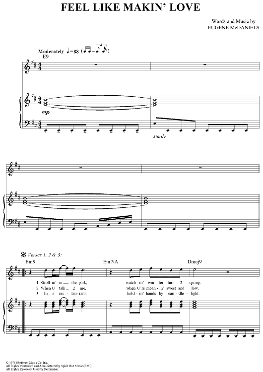 Feel Like Makin' Love