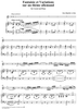 Fantaisie et Variations sur un thème allemand - Piano Score