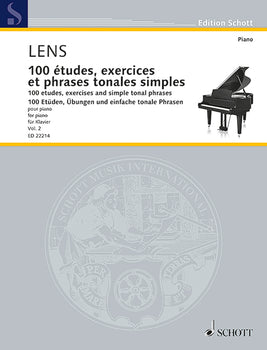 100 etudes, exercises and simple tonal phrases