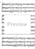 Fanfares et Chanson de Bergers - Score
