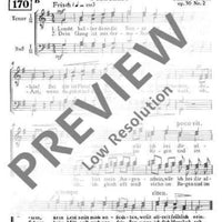 6 Lieder aus des Knaben Wunderhorn - Choral Score