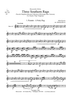 Three Southern Rags - F Horn