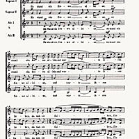 Drei Chöre - Choral Score