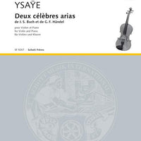 Deux célèbres arias