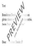 Benedictus - Choral Score