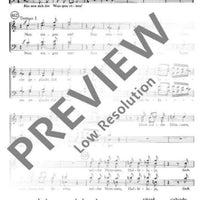 Cantata concertante - Choral Score